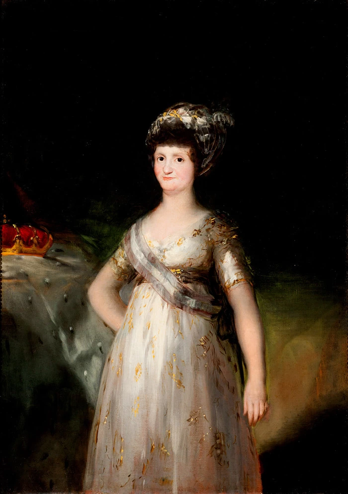 Francisco de Goya y Lucientes - 430, Ritratto di Maria Luisa of Parma, Ibercaja Collection, Camón Aznar Museum